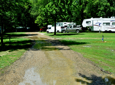 muddy road