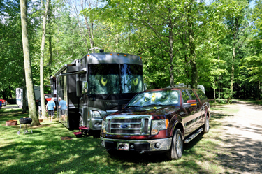 the new yard of the two RV Gypsies