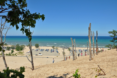 View of Lake Michigan