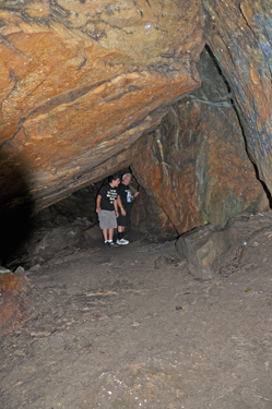 a small cave