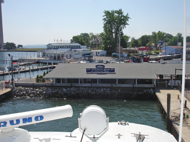 the dock at Put-in-Bay