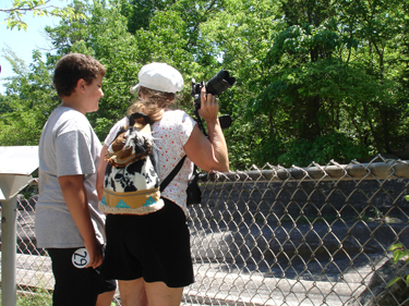 Alex and Karen at the Glacial Grooves