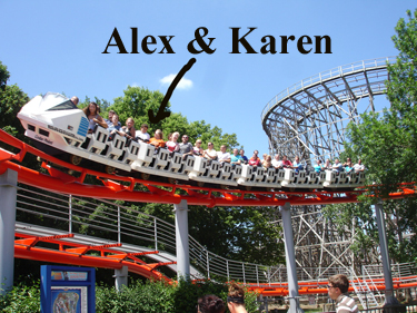 Alex and Karen on Magnum XL-200 