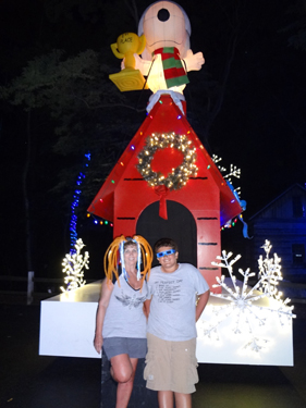 Karen Duquette and her grandson, Alex