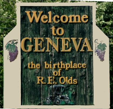sign - welcome to Geneva