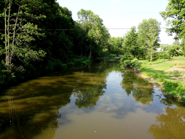 view from the Doyle Road State Bridge 