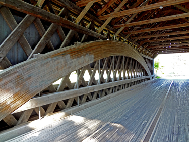 view from Doyle Road State Bridge 