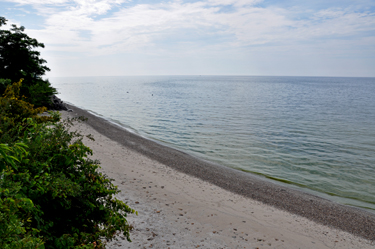 The view across the street from the campground