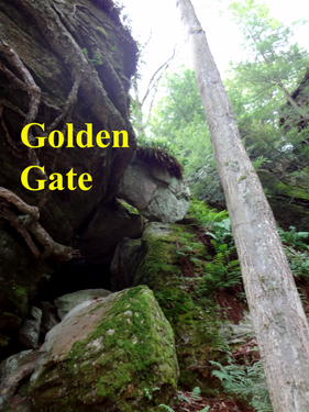 Golden Gate at Panama Rocks