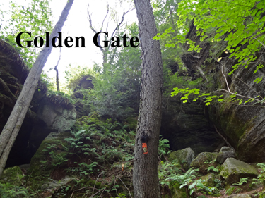 Golden Gate at Panama Rocks