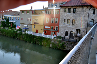 buildings on the Erie Canal