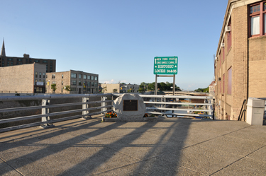 Top of The Big Bridge over the Erie Canal