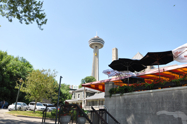 The Skylon Tower, in Niagara Falls, Ontario