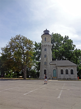 Alex Jones at Old Fort Niagara Lighthouse