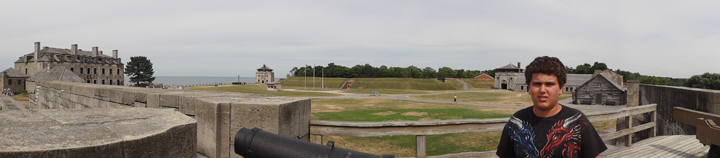 Panaroma view of Old Fort Niagara