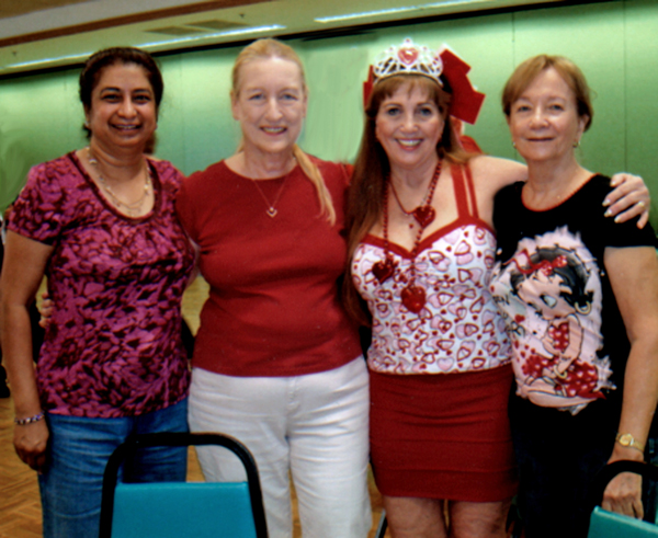 Karen Duquette and friends