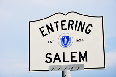 sign - Entering Salem
