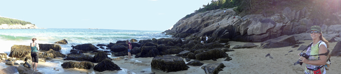 Sand Beach at Acadia National Park