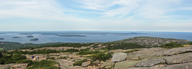 Cadillac Mountain at Acadia National Park