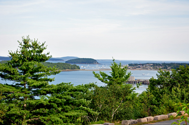 view at Acadia National Park