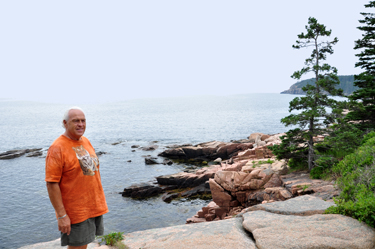 Lee Duquette at Acadia National Park