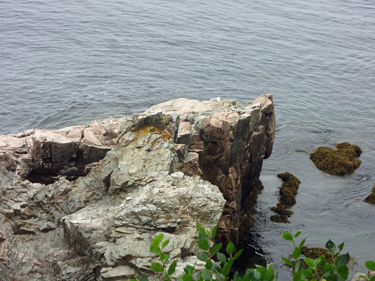 cliffs and water