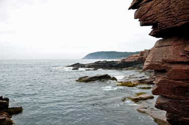 waters at Thunder Hole at Acadia National Park