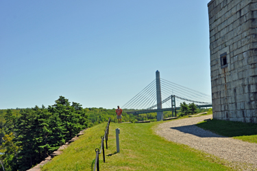 the Penobscot Narrows Bridge