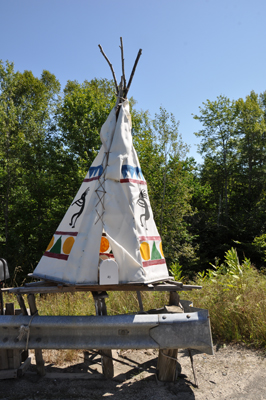 a TeePee mailbox