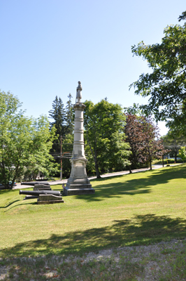 A statue in Ellsworth, Maine