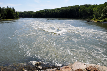 rapids at Blue Hill Falls