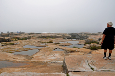 Lee Duquette at Schoodic Point