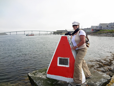 Karen Duquette in Lubec