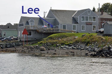 Lee Duquette in Lubec