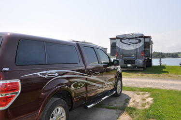 The RV and Toad of the two RV Gypsies