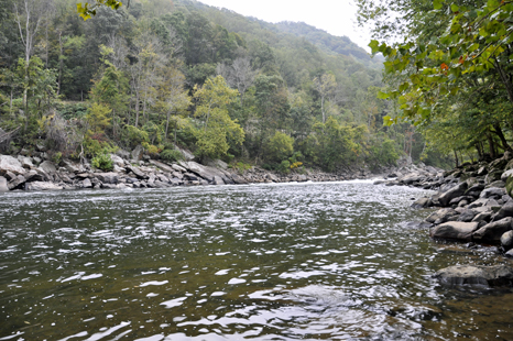 a different view of the river.