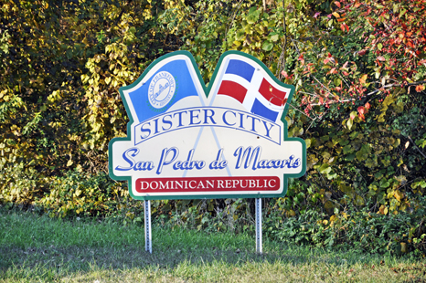 sign - sister city information