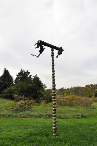  the Bio Marker sculpture