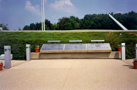 sign at Kentucky Vietnam Veterans Memorial