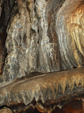 Dragon's Foot at Ruby Falls