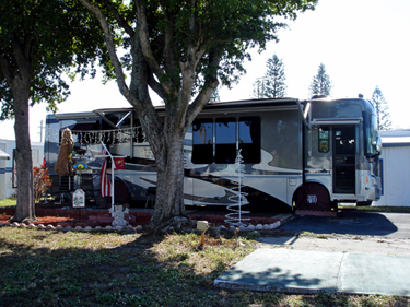 the RV of the two RV Gypsies