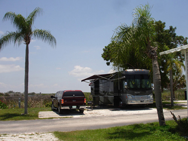 the RV of the two RV Gypsies