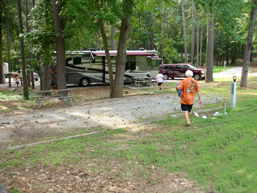 the new yard of the two RV Gypsies