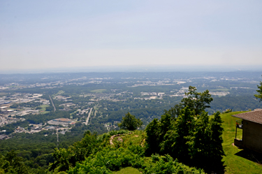 View from the top of Lookout Mountain