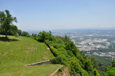 View from the top of Lookout Mountain