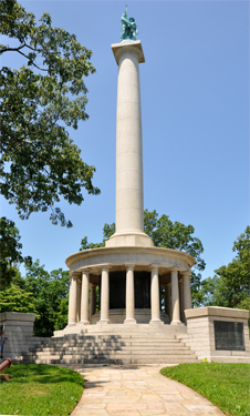 the New York Peace Memorial at Point Park