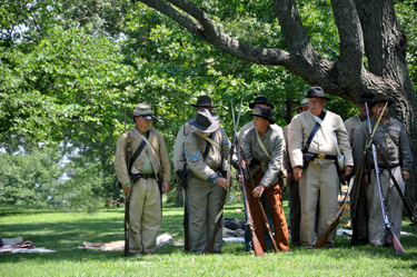 Civil War re-enactment