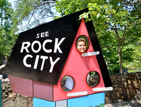 Alex at Rock City