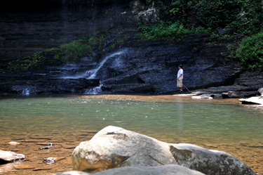 the grandson of the two RV Gypsies at Cloudland Canyon State Park