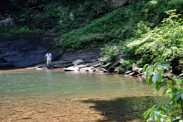 the grandson of the two RV Gypsies at Cloudland Canyon State Park